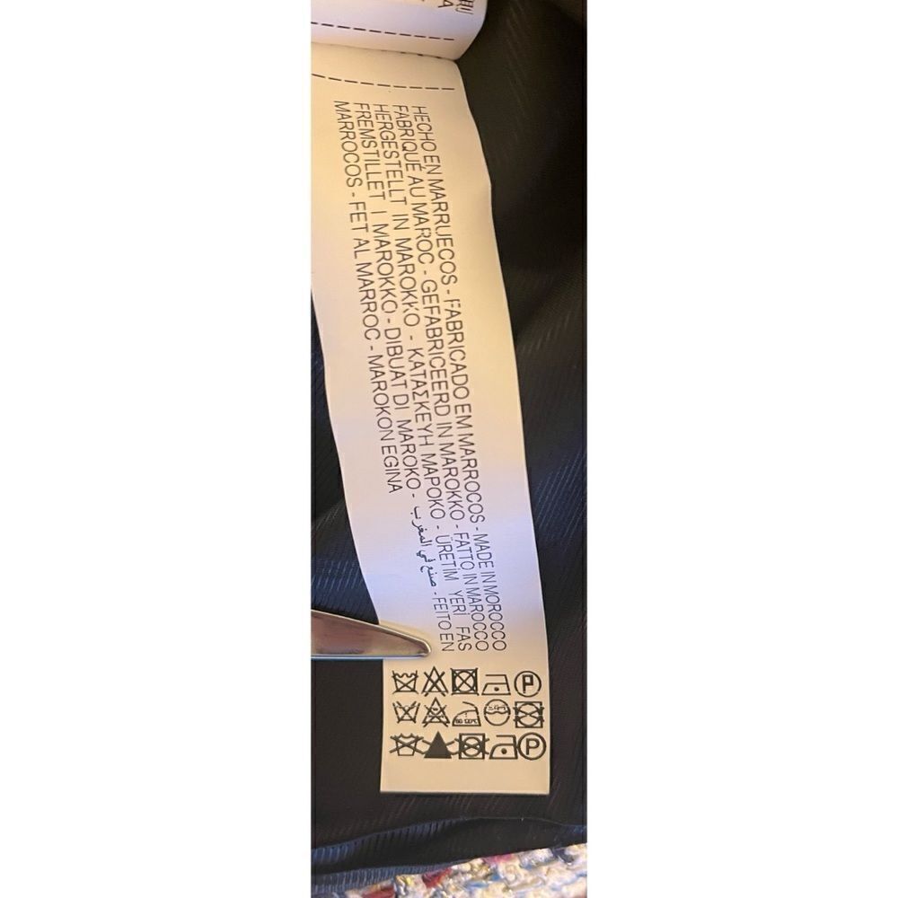 NWT Zara Blogger’s Favorite Textured Plaid Boucle Double Breasted Blazer, Small - Picture 16 of 16